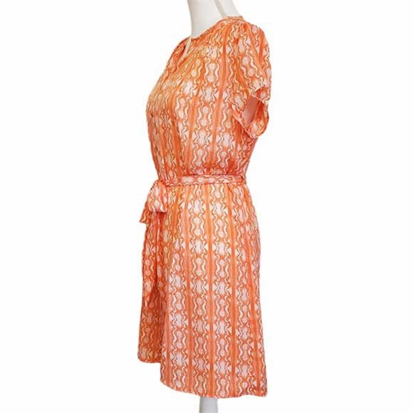 Collective Concepts Coral Print Dress-NWT-Large - Picture 2 of 6